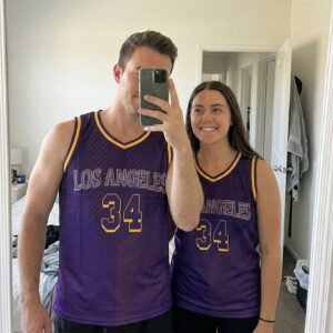 Custom City Basketball Jersey Los Angeles Design - Add Your Name and Number - Image 3